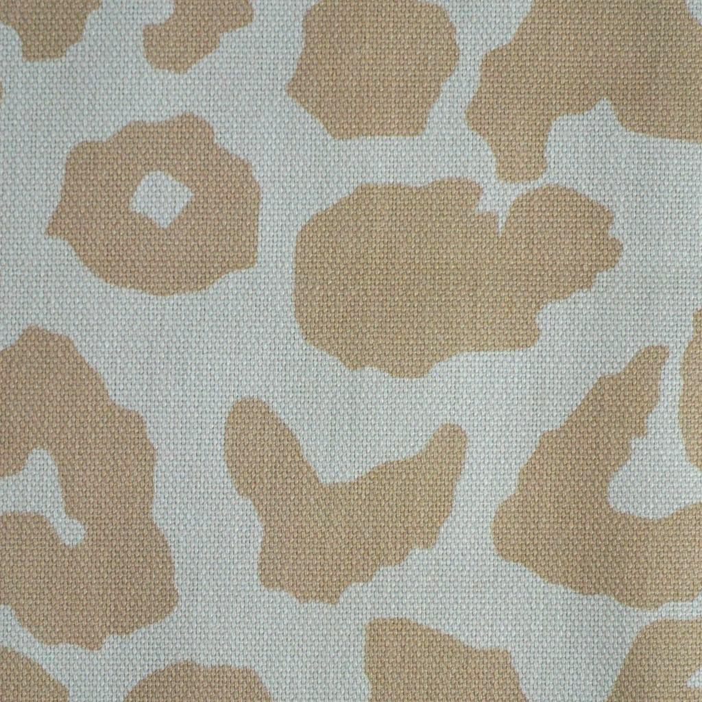 Preview: Dekostoff Canvas Leoprint beige creme